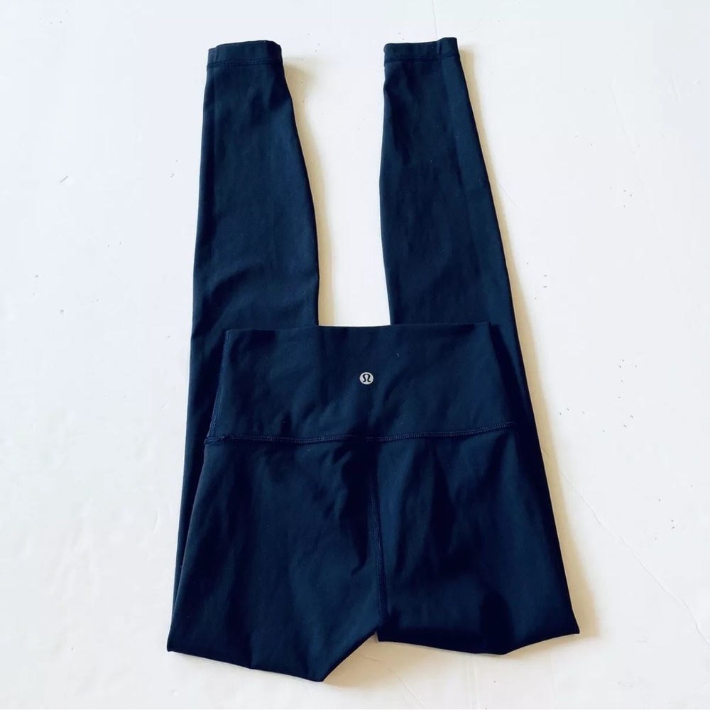 Lululemon Wunder Under Size 2 Color Jade ( Navy) - image 3
